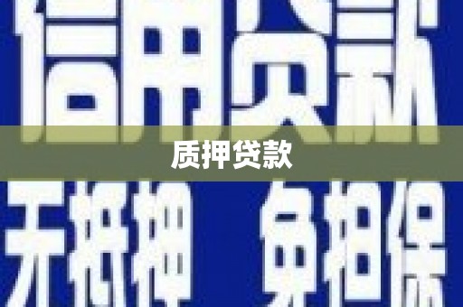 英德质押贷款