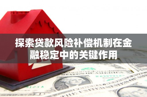 英德探索贷款风险补偿机制在金融稳定中的关键作用