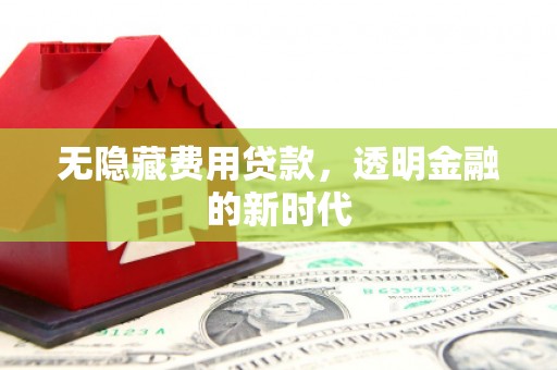 英德无隐藏费用贷款，透明金融的新时代