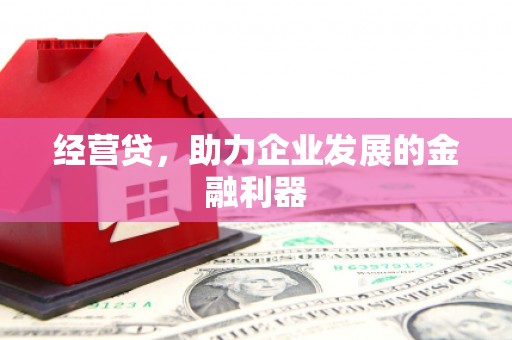 英德经营贷，助力企业发展的金融利器