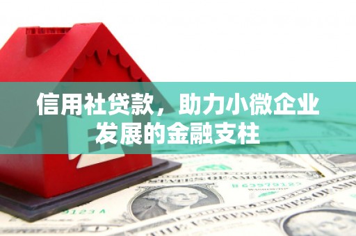 英德信用社贷款，助力小微企业发展的金融支柱