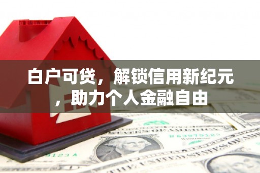 英德白户可贷，解锁信用新纪元，助力个人金融自由