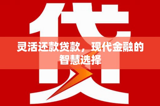 英德灵活还款贷款，现代金融的智慧选择