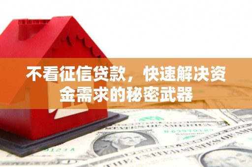 英德不看征信贷款，快速解决资金需求的秘密武器