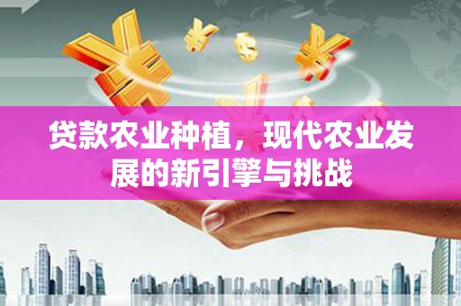 英德贷款农业种植，现代农业发展的新引擎与挑战
