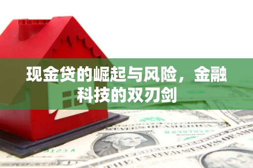 英德现金贷的崛起与风险，金融科技的双刃剑