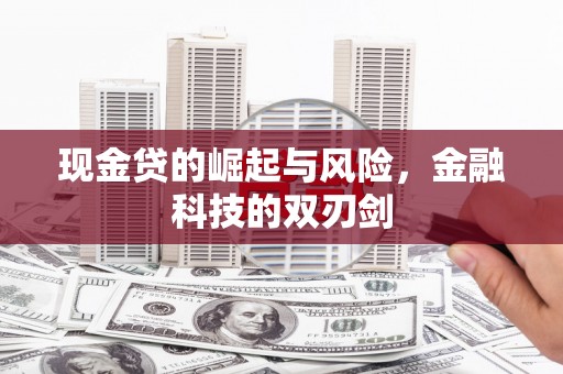 英德现金贷的崛起与风险，金融科技的双刃剑