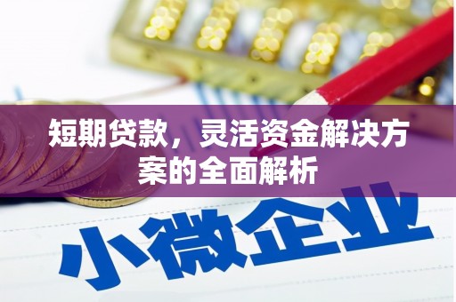 英德短期贷款，灵活资金解决方案的全面解析