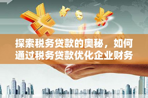 英德探索税务贷款的奥秘，如何通过税务贷款优化企业财务