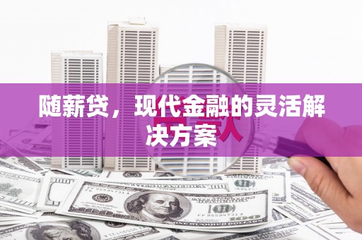 英德随薪贷，现代金融的灵活解决方案