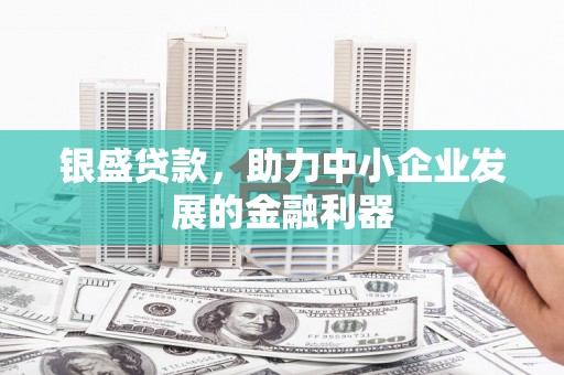 英德银盛贷款，助力中小企业发展的金融利器