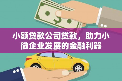 英德小额贷款公司贷款，助力小微企业发展的金融利器