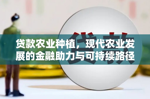 英德贷款农业种植，现代农业发展的金融助力与可持续路径