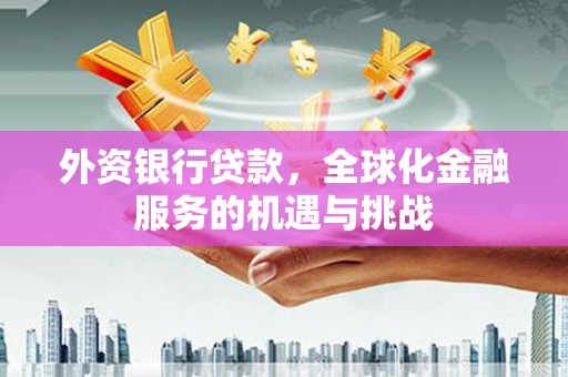 英德外资银行贷款，全球化金融服务的机遇与挑战