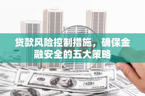 英德贷款风险控制措施，确保金融安全的五大策略