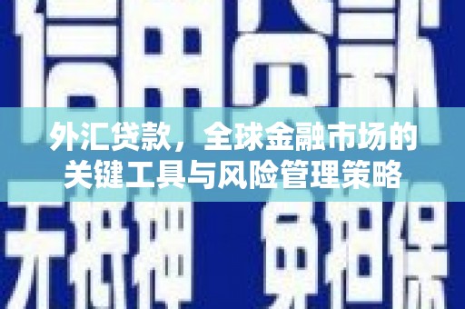 英德外汇贷款，全球金融市场的关键工具与风险管理策略