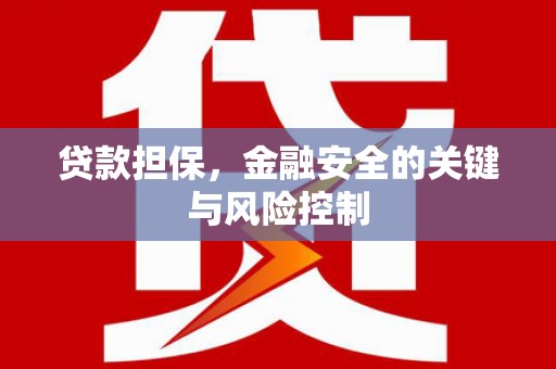 英德贷款担保，金融安全的关键与风险控制