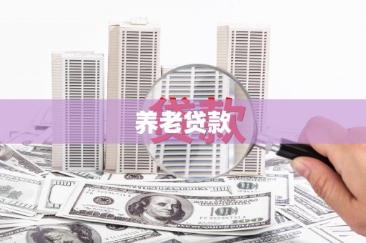 英德养老贷款